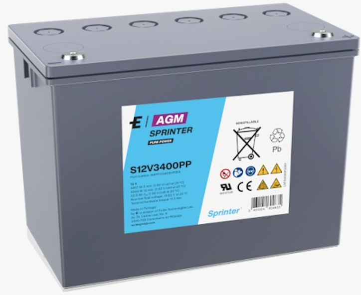 Exide Sprinter Pure Power - S12V3400PP
